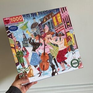 eeBoo "Music in Montreal" 1000-piece square jigsaw puzzle